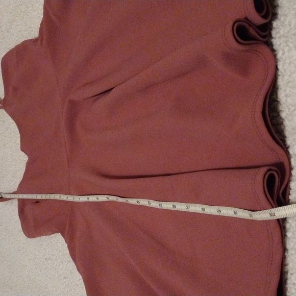 Mauve Windsor Dress. Size Large - Picture 5 of 5